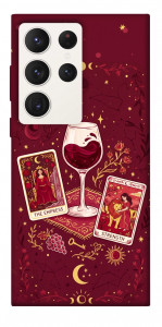 Чохол Wine card для Galaxy S23 Ultra