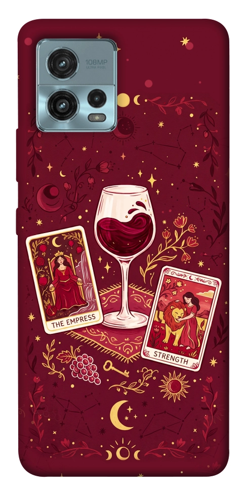 Чохол Wine card для Motorola Moto G72