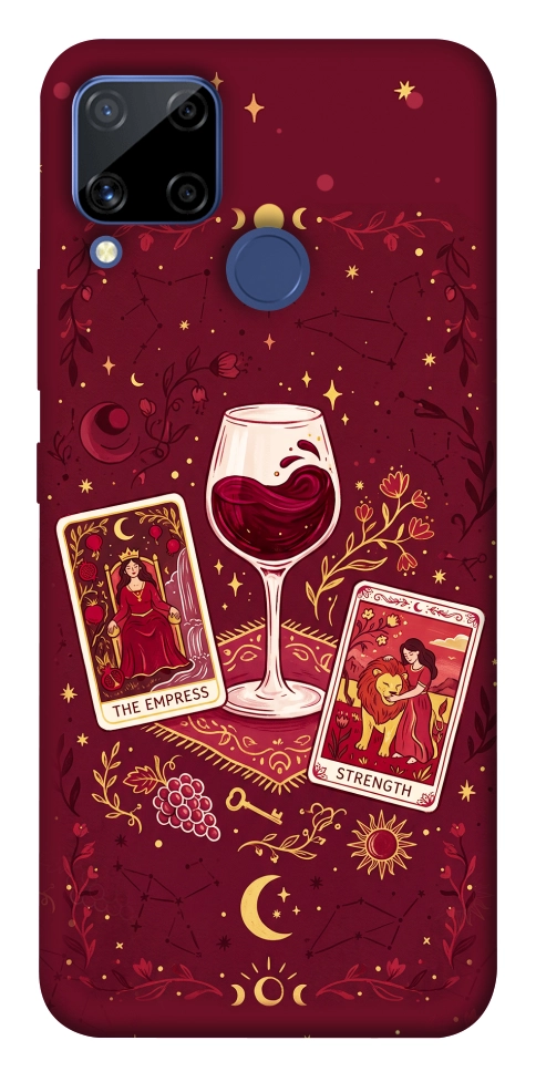 Чохол Wine card для Realme C15