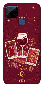 Чохол Wine card для Realme C15