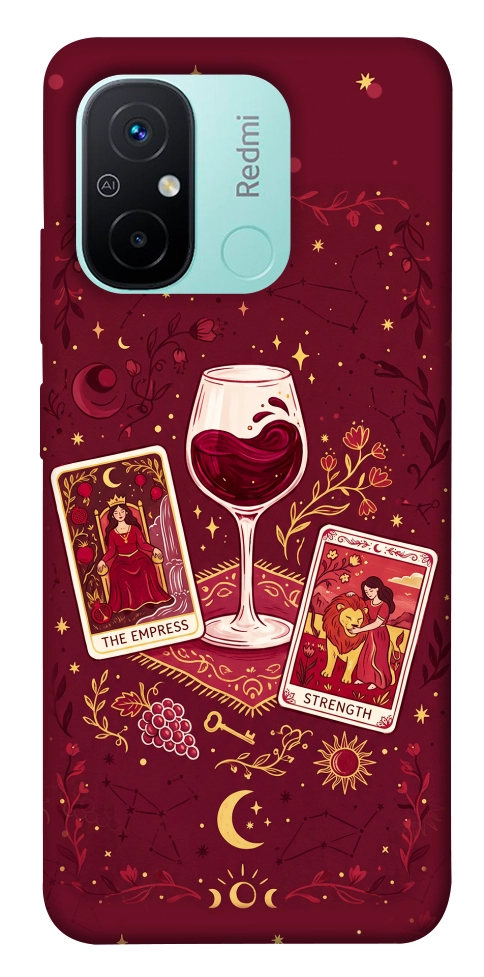 Чохол Wine card для Xiaomi Redmi 12C