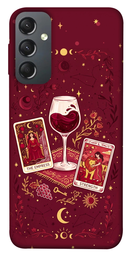 Чехол Wine card для Galaxy A24 4G