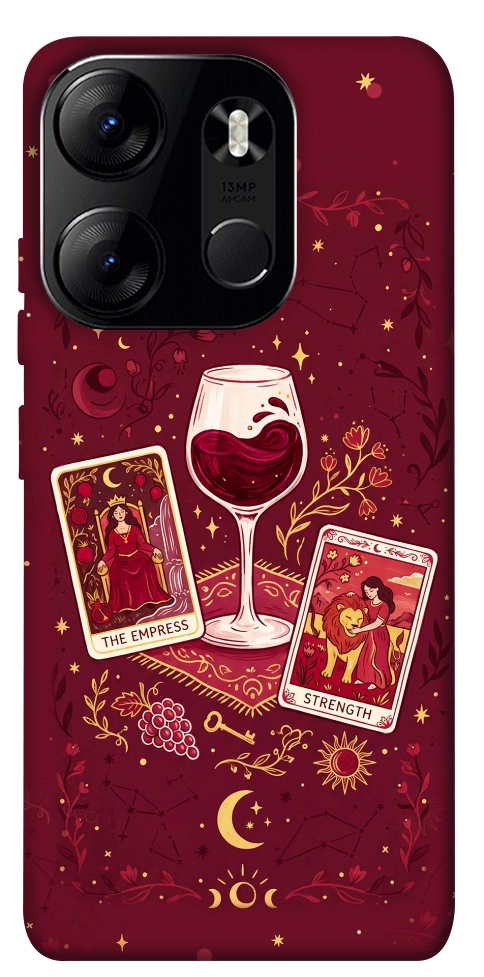 Чехол Wine card для Tecno Spark Go 2023