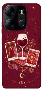 Чохол Wine card для Tecno Spark Go 2023