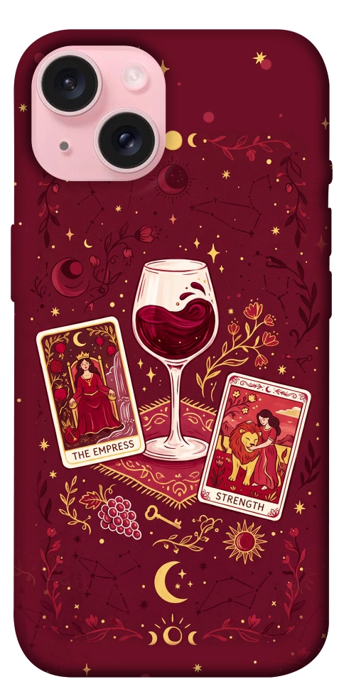 Чехол Wine card для iPhone 15