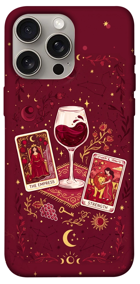 Чехол Wine card для iPhone 15 Pro Max