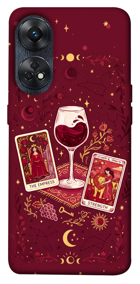 Чохол Wine card для Oppo Reno 8 T 4G