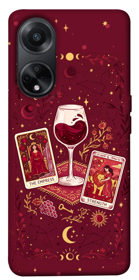 Чехол Wine card для Oppo A58 4G