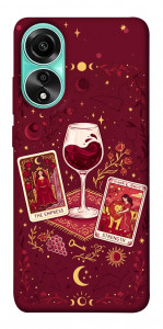 Чехол Wine card для Oppo A78 4G