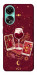 Чехол Wine card для Oppo A78 4G