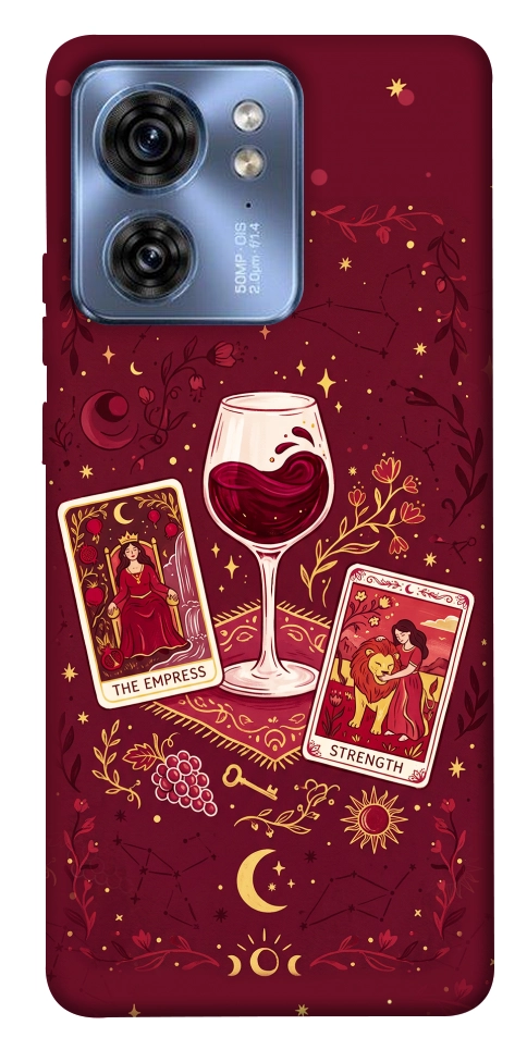 Чохол Wine card для Motorola Edge 40