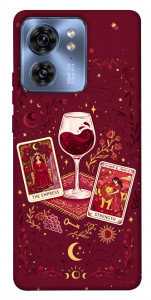 Чохол Wine card для Motorola Edge 40