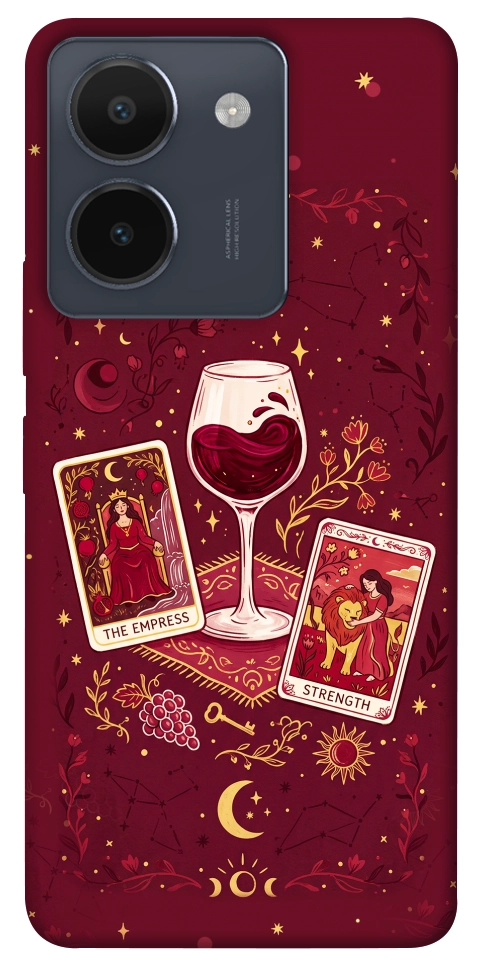 Чехол Wine card для Vivo Y36