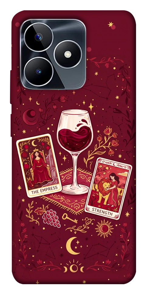 Чехол Wine card для Realme C53