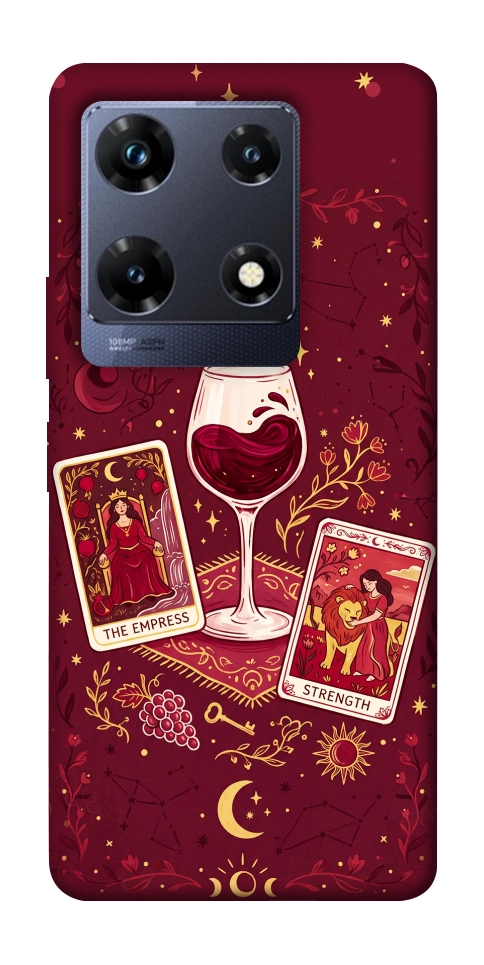 Чохол Wine card для Infinix Note 30 Pro NFC