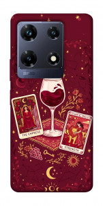Чохол Wine card для Infinix Note 30 Pro NFC