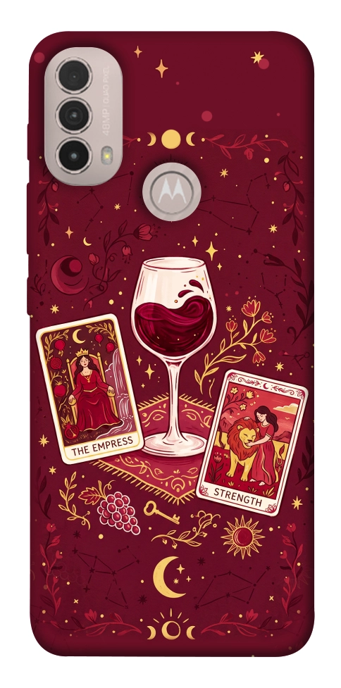 Чехол Wine card для Motorola Moto E30