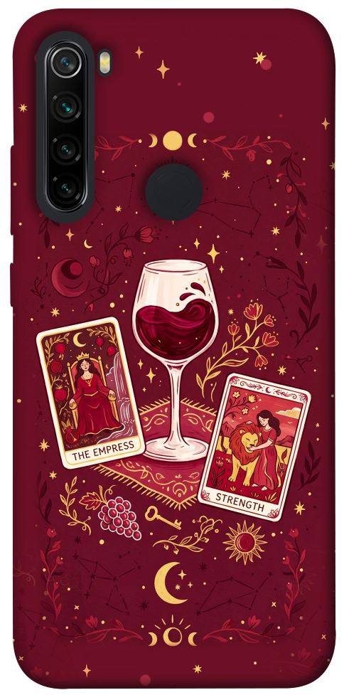 Чехол Wine card для Xiaomi Redmi Note 8 2021