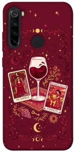 Чехол Wine card для Xiaomi Redmi Note 8 2021