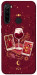 Чехол Wine card для Xiaomi Redmi Note 8 2021