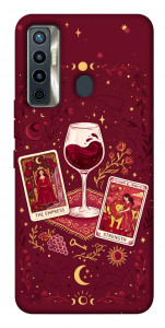 Чехол Wine card для TECNO Camon 17