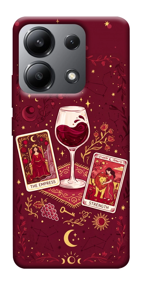 Чехол Wine card для Xiaomi Redmi Note 13 4G