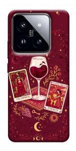 Чохол Wine card для Xiaomi 14 Pro