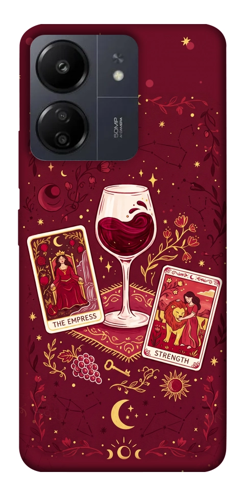 Чехол Wine card для Xiaomi Poco C65