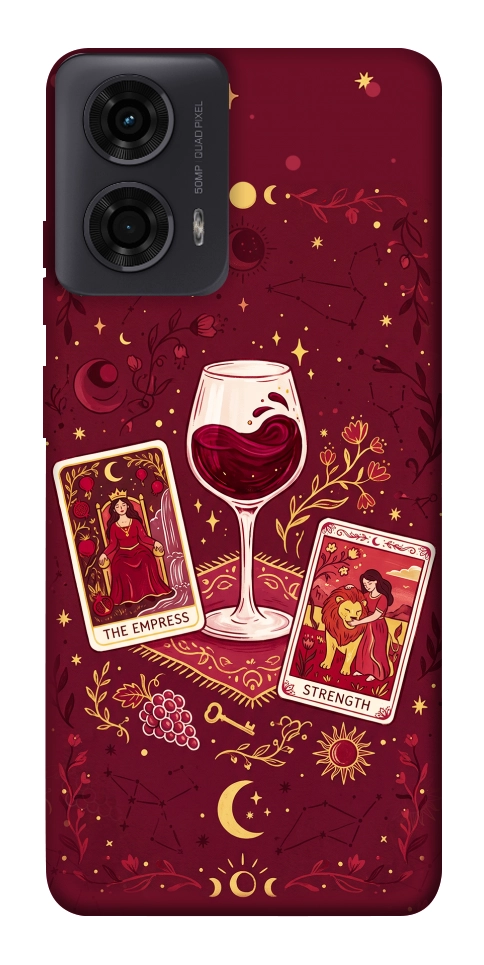 Чехол Wine card для Motorola Moto G04