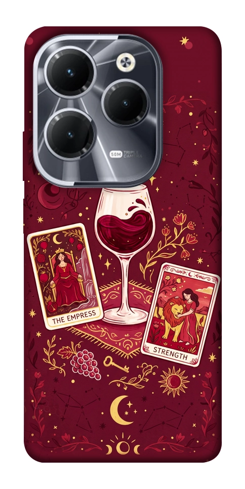 Чохол Wine card для Infinix Hot 40 Pro