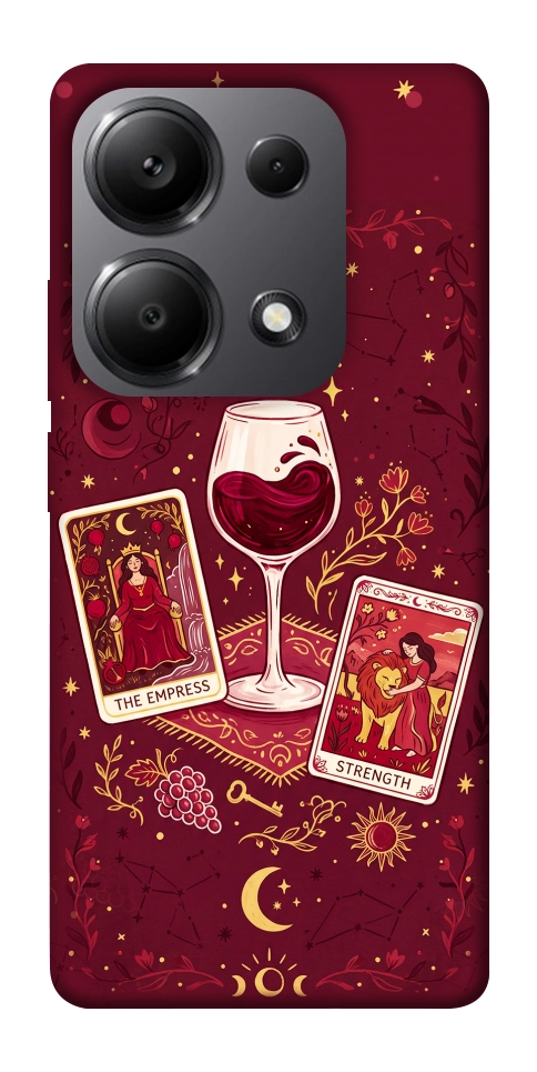 Чехол Wine card для Xiaomi Redmi Note 13 Pro 5G