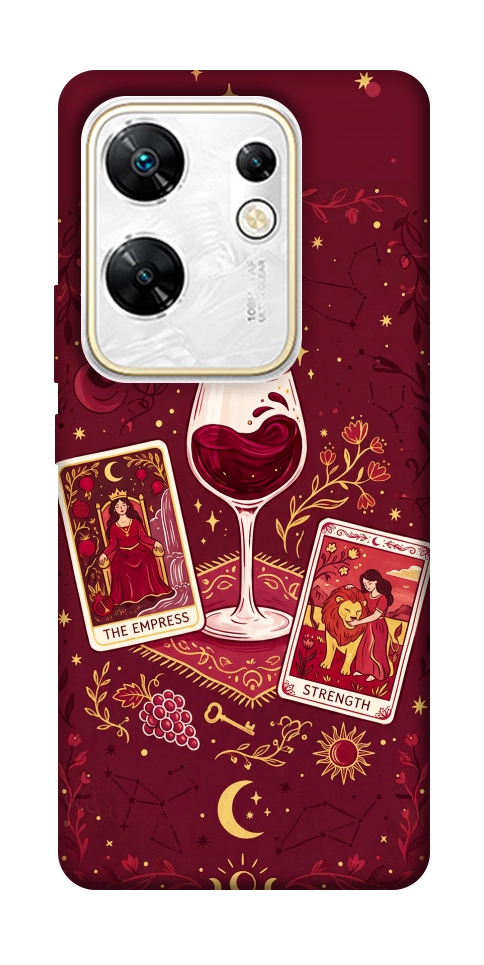 Чехол Wine card для Infinix Zero 30 4G