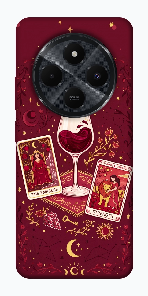 Чохол Wine card для Xiaomi Redmi 14C