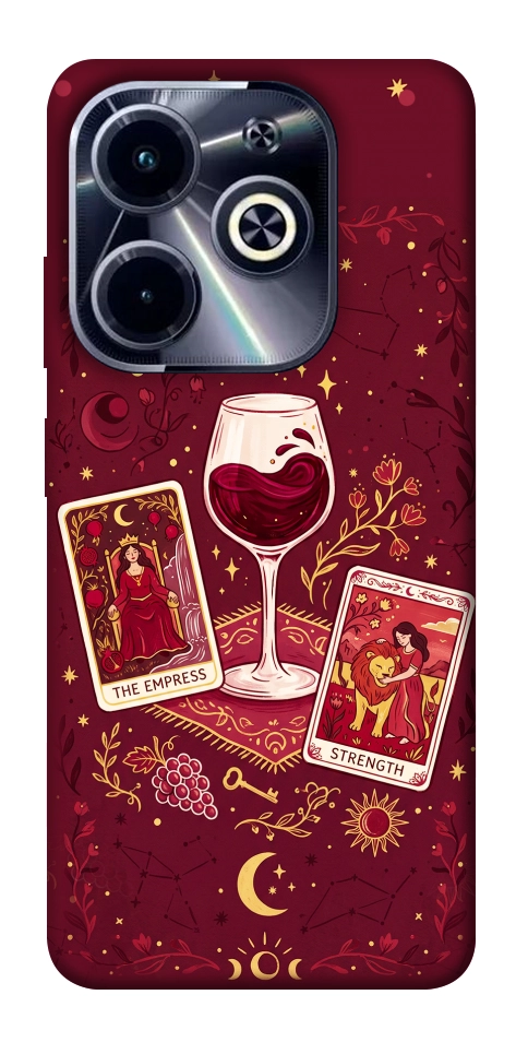Чехол Wine card для TECNO Spark Go 2024