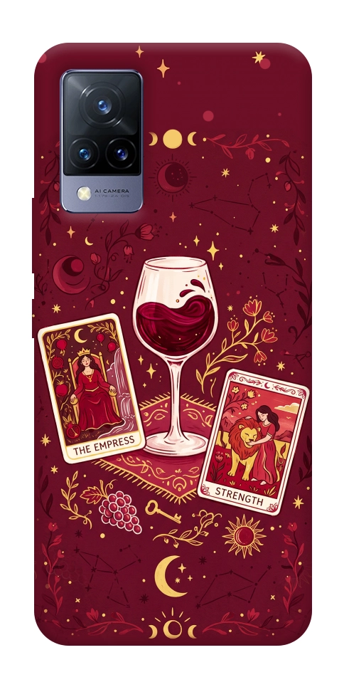 Чехол Wine card для Vivo V21