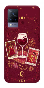 Чехол Wine card для Vivo V21