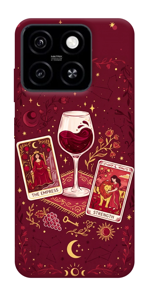 Чехол Wine card для ZTE Blade A55 4G