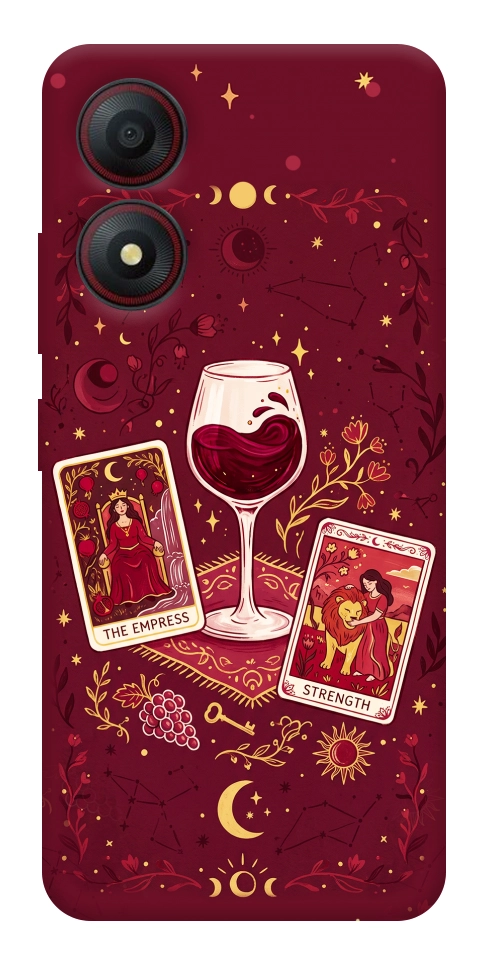 Чехол Wine card для ZTE Blade A34 4G