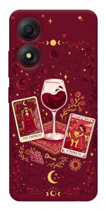 Чехол Wine card для ZTE Blade A34 4G