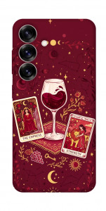 Чохол Wine card для Galaxy S25