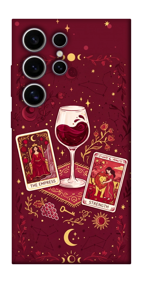 Чехол Wine card для Galaxy S25 Ultra