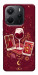 Чехол Wine card для Xiaomi Redmi Note 14 4G (Int. version)