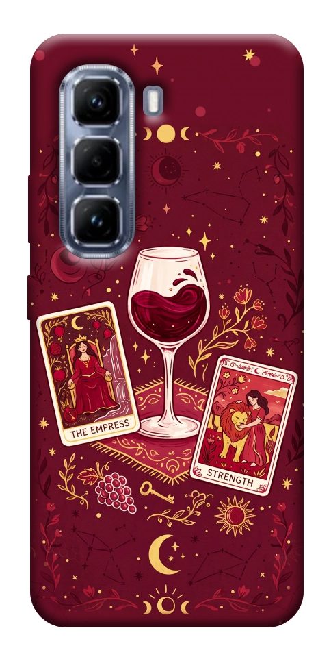 Чехол Wine card для Infinix Hot 50 Pro