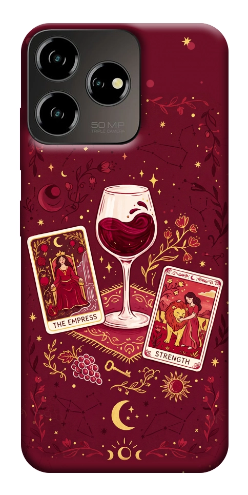 Чехол Wine card для ZTE Blade V50 Design 4G