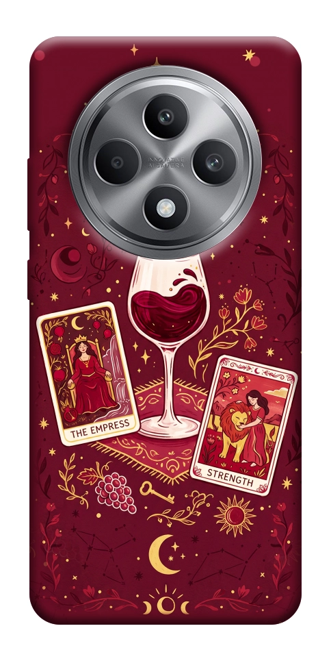Чохол Wine card для Oppo Reno 12 F 4G
