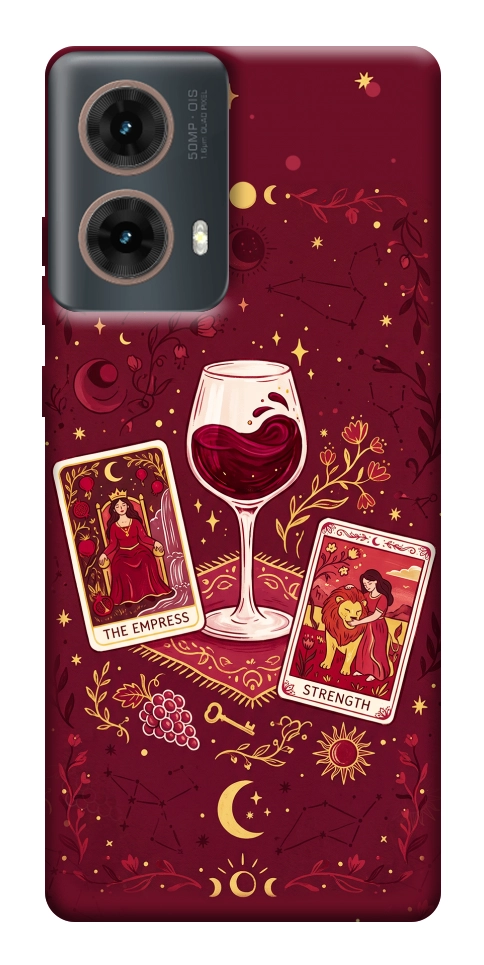 Чехол Wine card для Motorola Moto G85