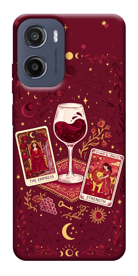 Чехол Wine card для Motorola Moto G05