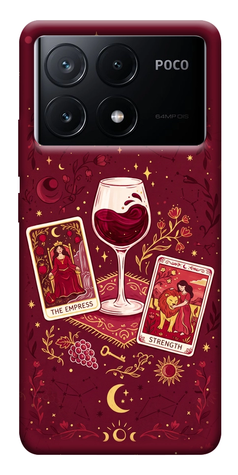 Чехол Wine card для Xiaomi Poco X6 Pro