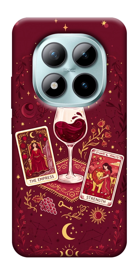 Чехол Wine card для Xiaomi Redmi Note 15 Pro 5G