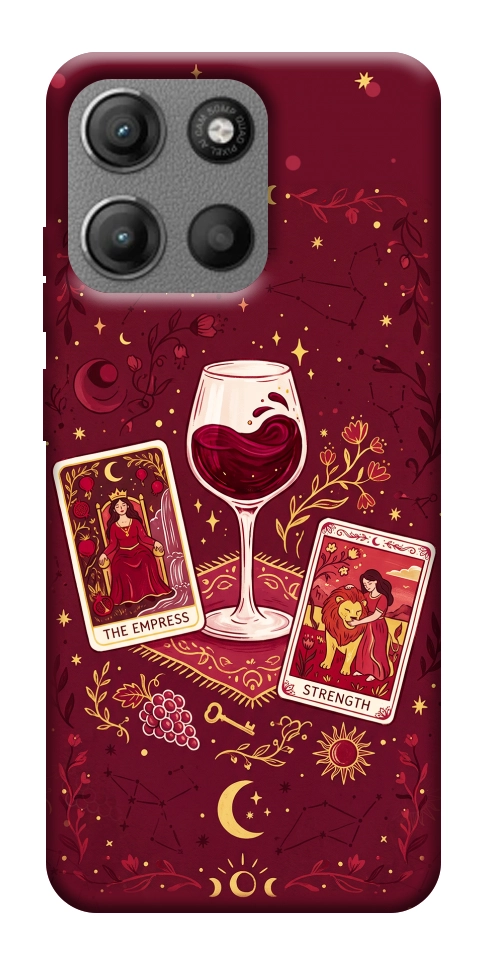 Чехол Wine card для Motorola Moto G15 Power